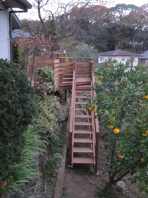 ウッドデッキ・見晴し台