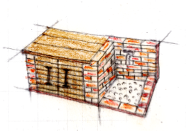 収納庫付き立水栓